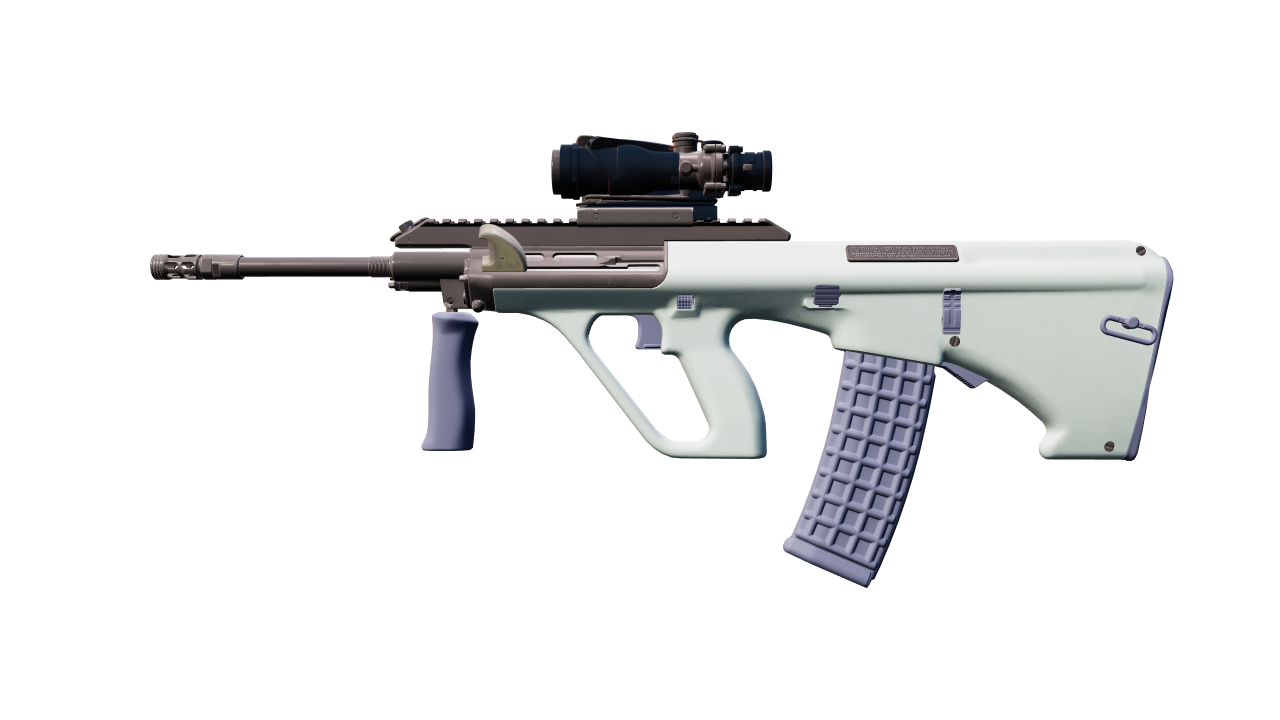 Front view of AUG | Storm