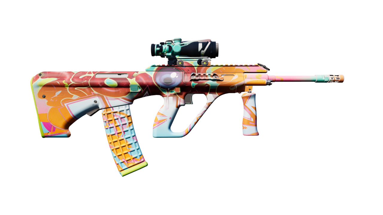 Back view of AUG | Eye of Zapems