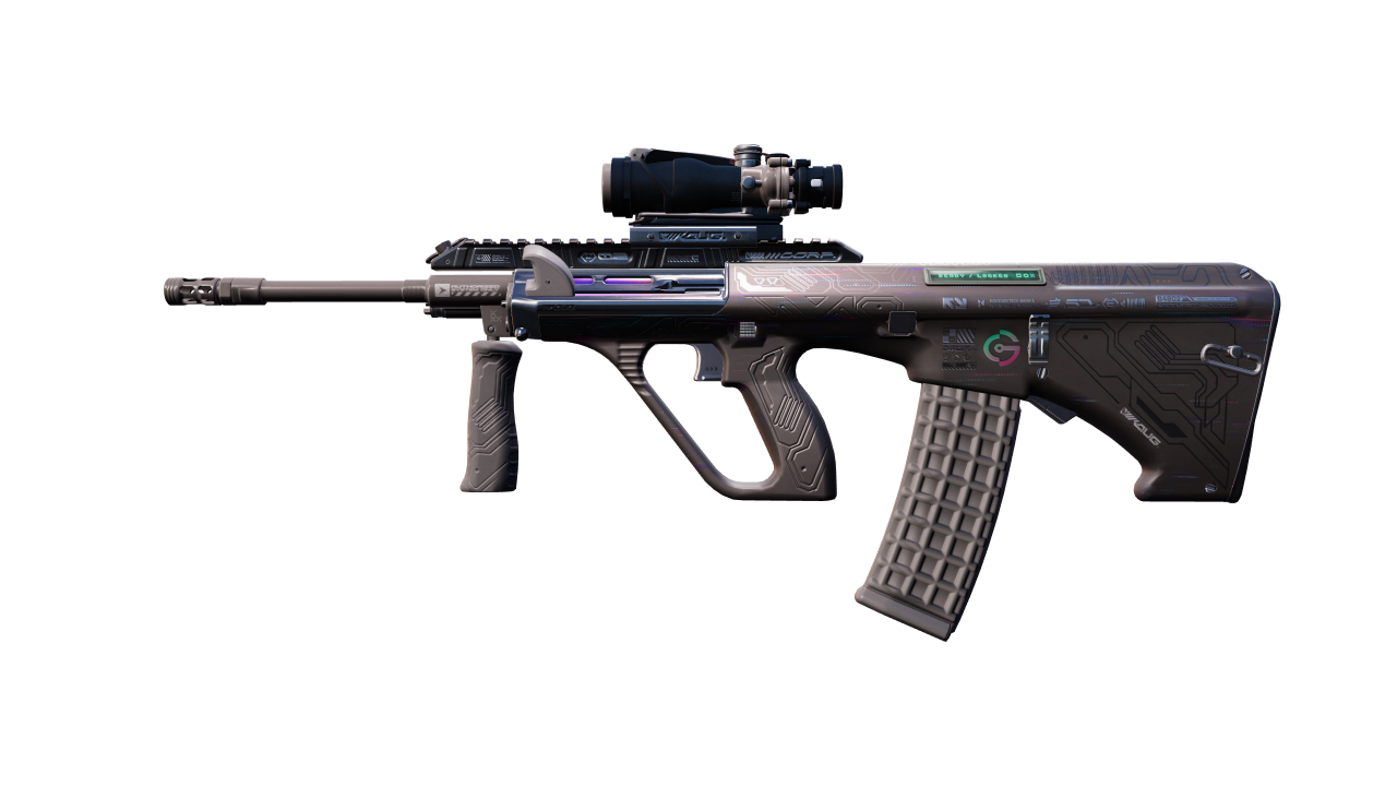 Front view of AUG | Signal Scanner