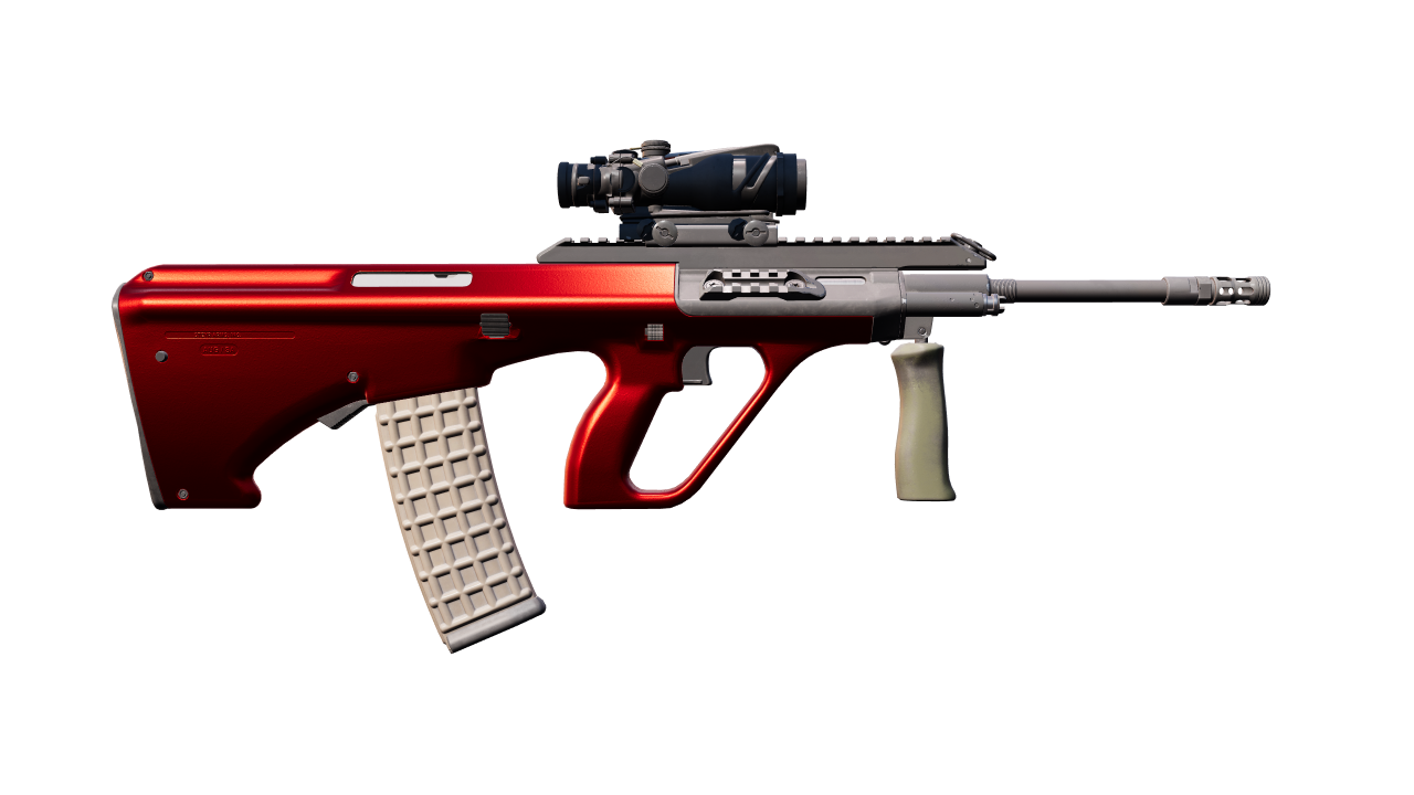 Back view of AUG | Hot Rod