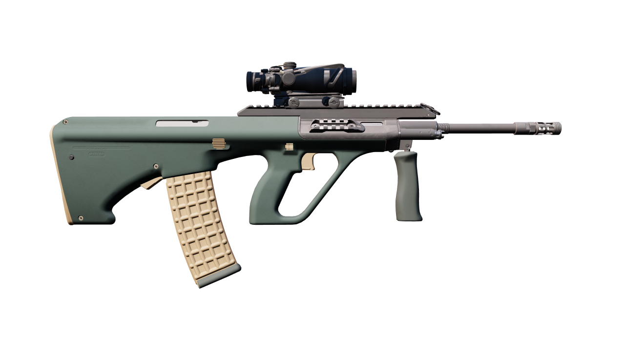Back view of AUG | Contractor