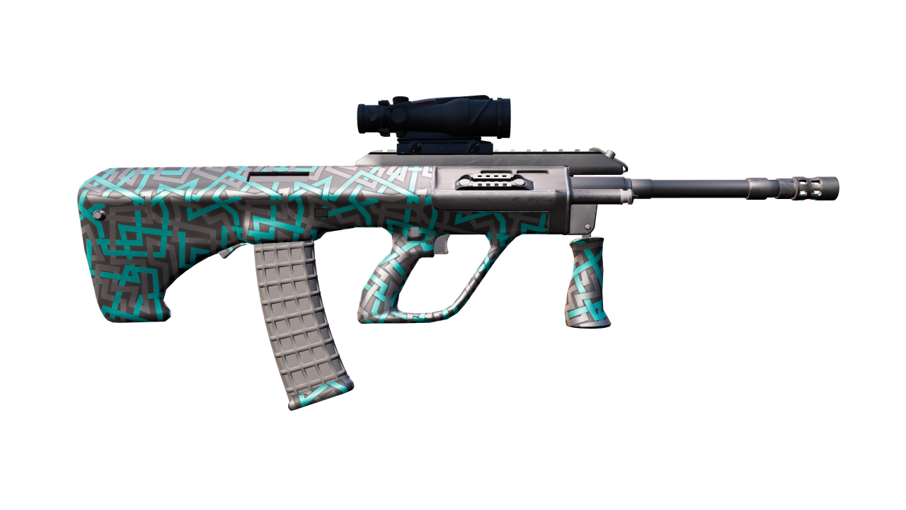 Back view of AUG | Ricochet