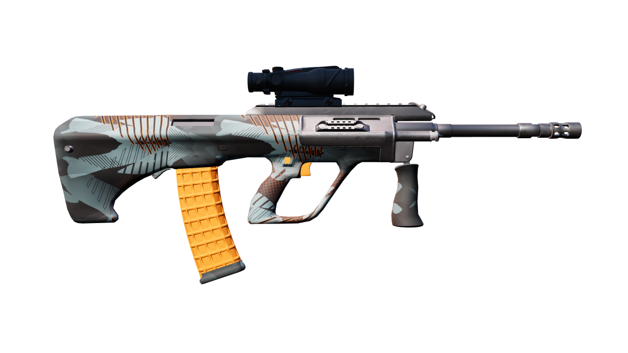 Back view of AUG | Amber Slipstream