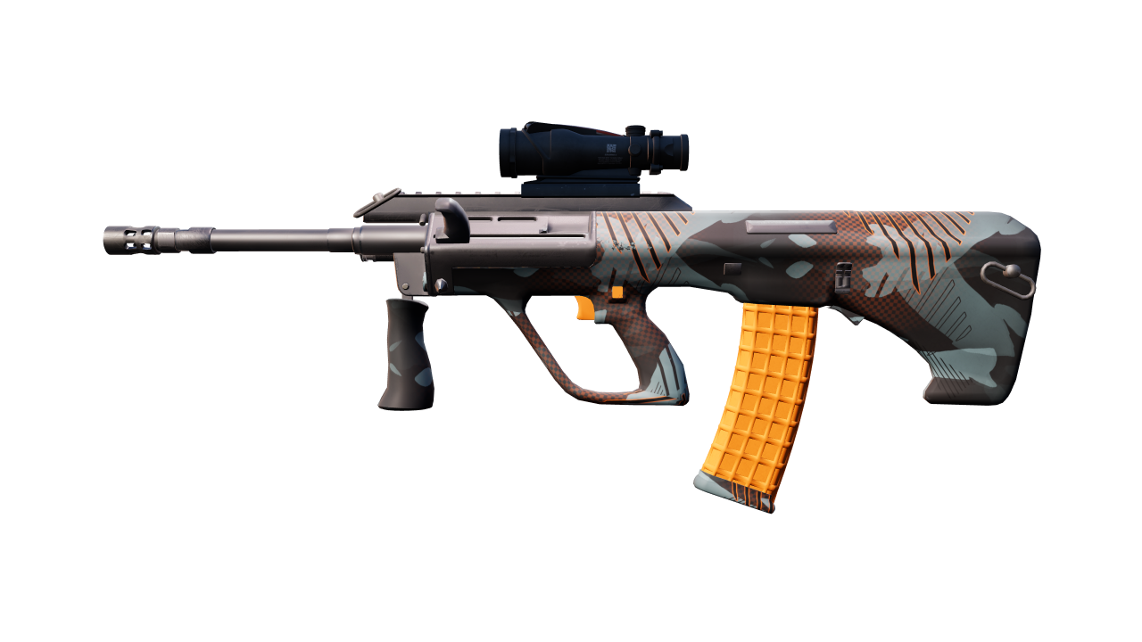 Front view of AUG | Amber Slipstream