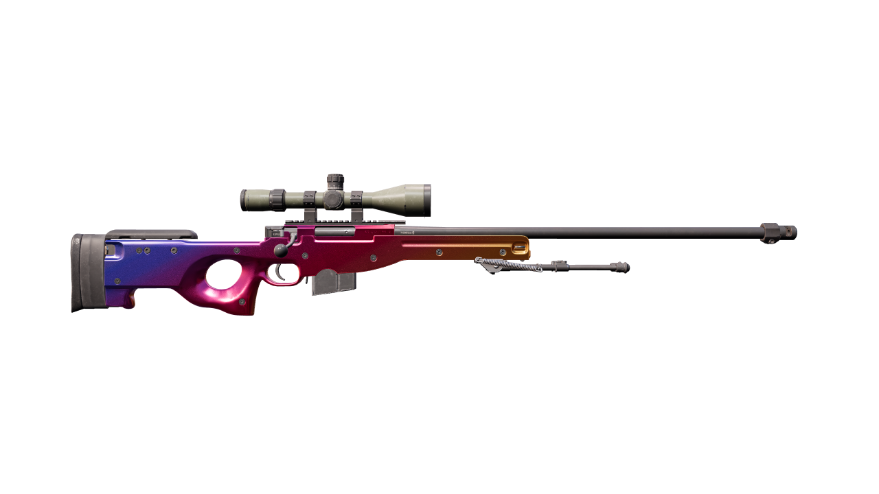 Back view of AWP | Fade