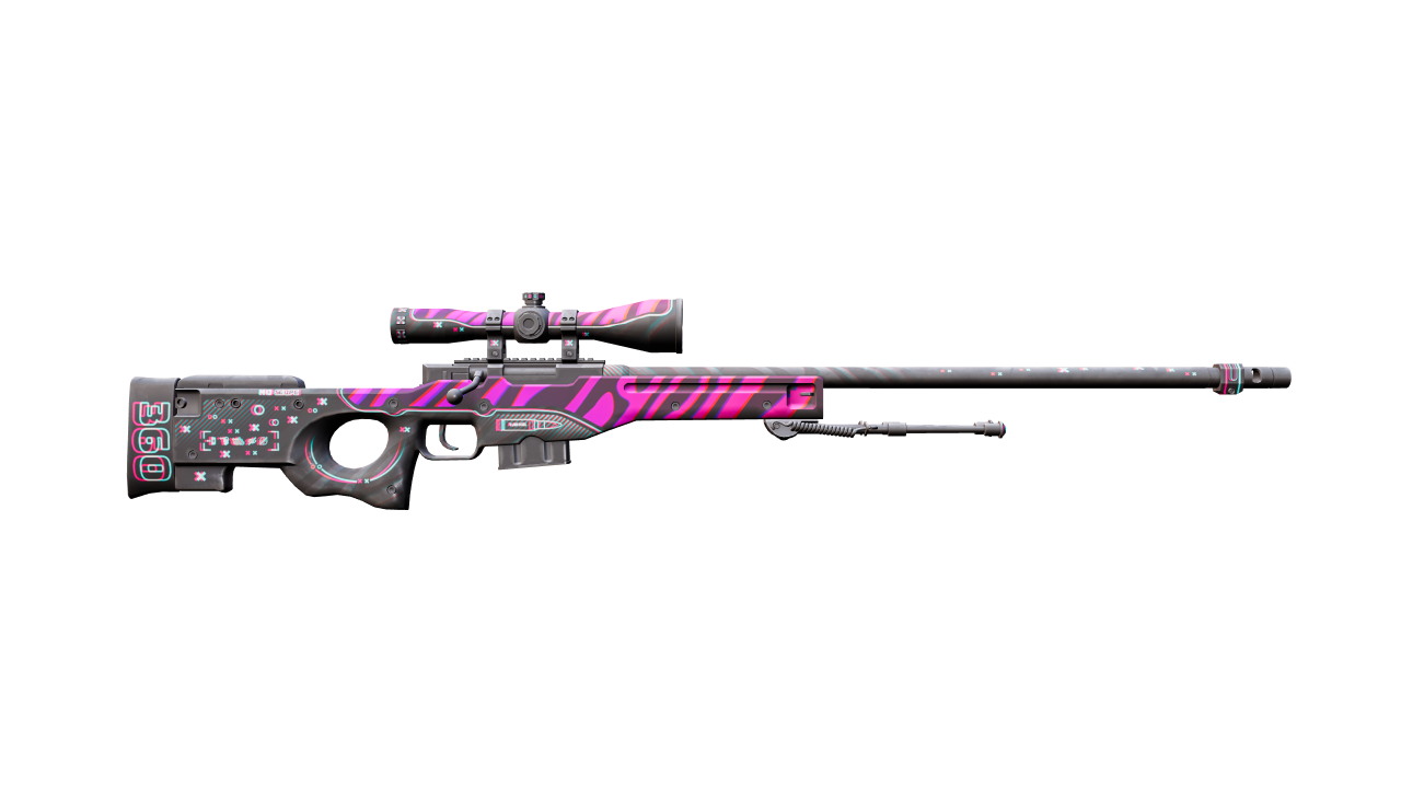 Back view of AWP | Chromatic Aberration