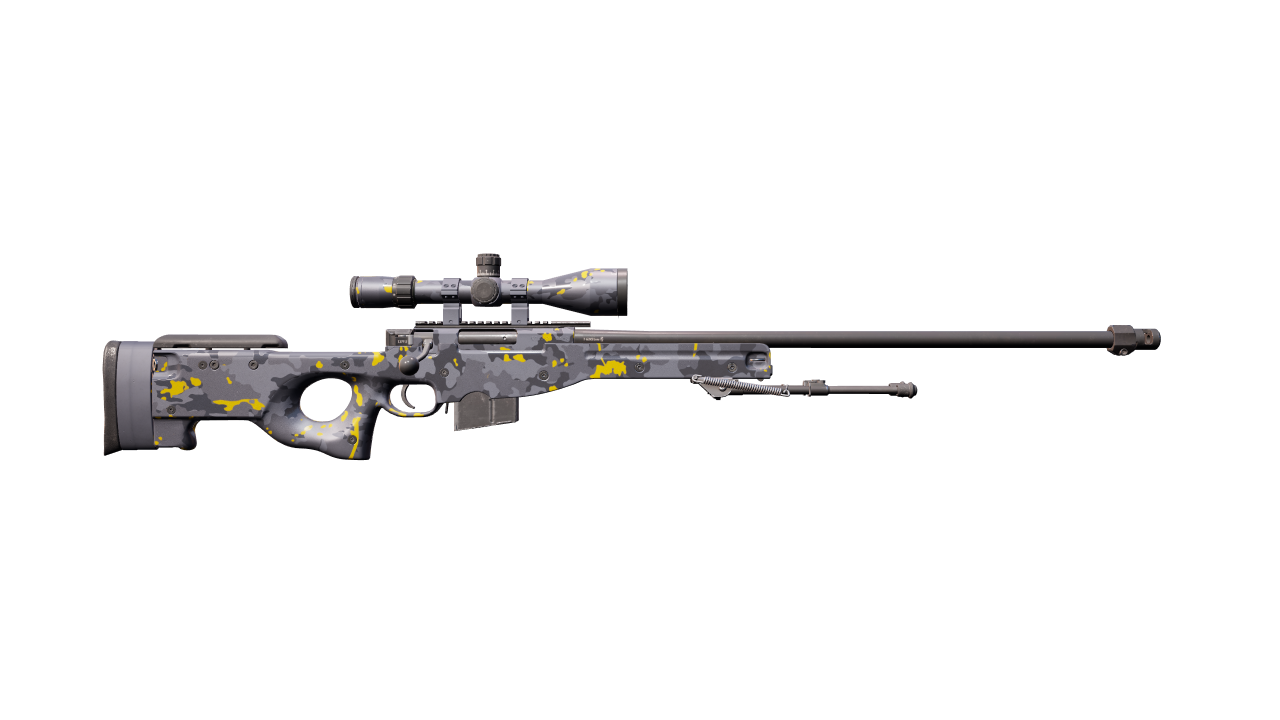 Back view of AWP | Arsenic Spill