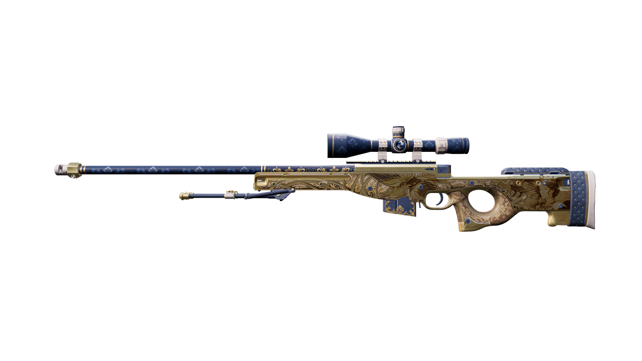 Front view of AWP | Queen's Gambit