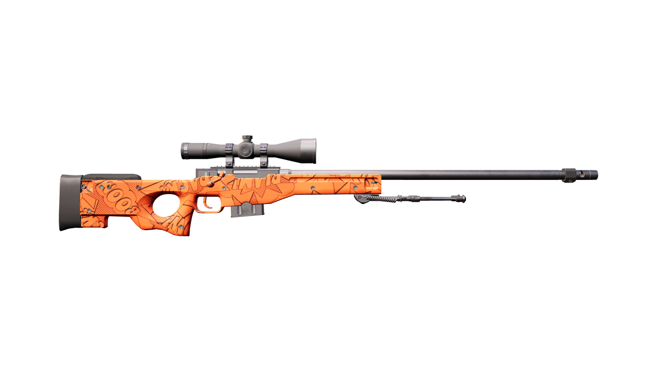 Back view of AWP | BOOM