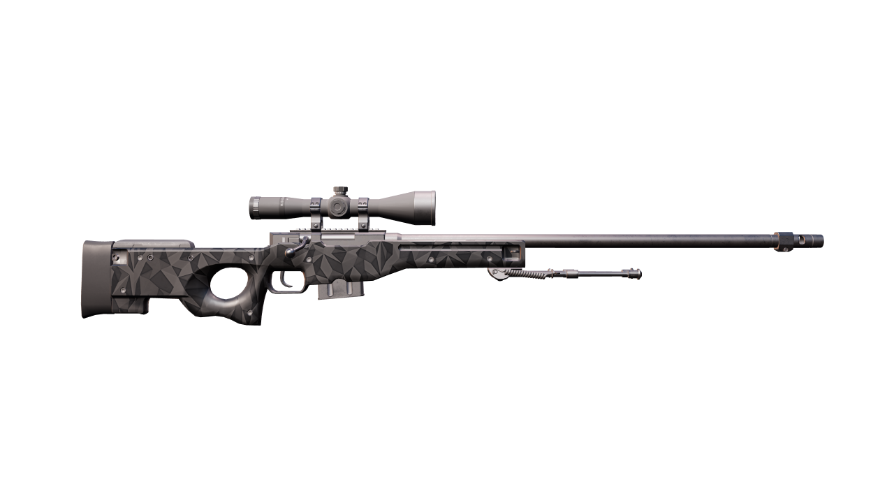 Back view of AWP | Graphite