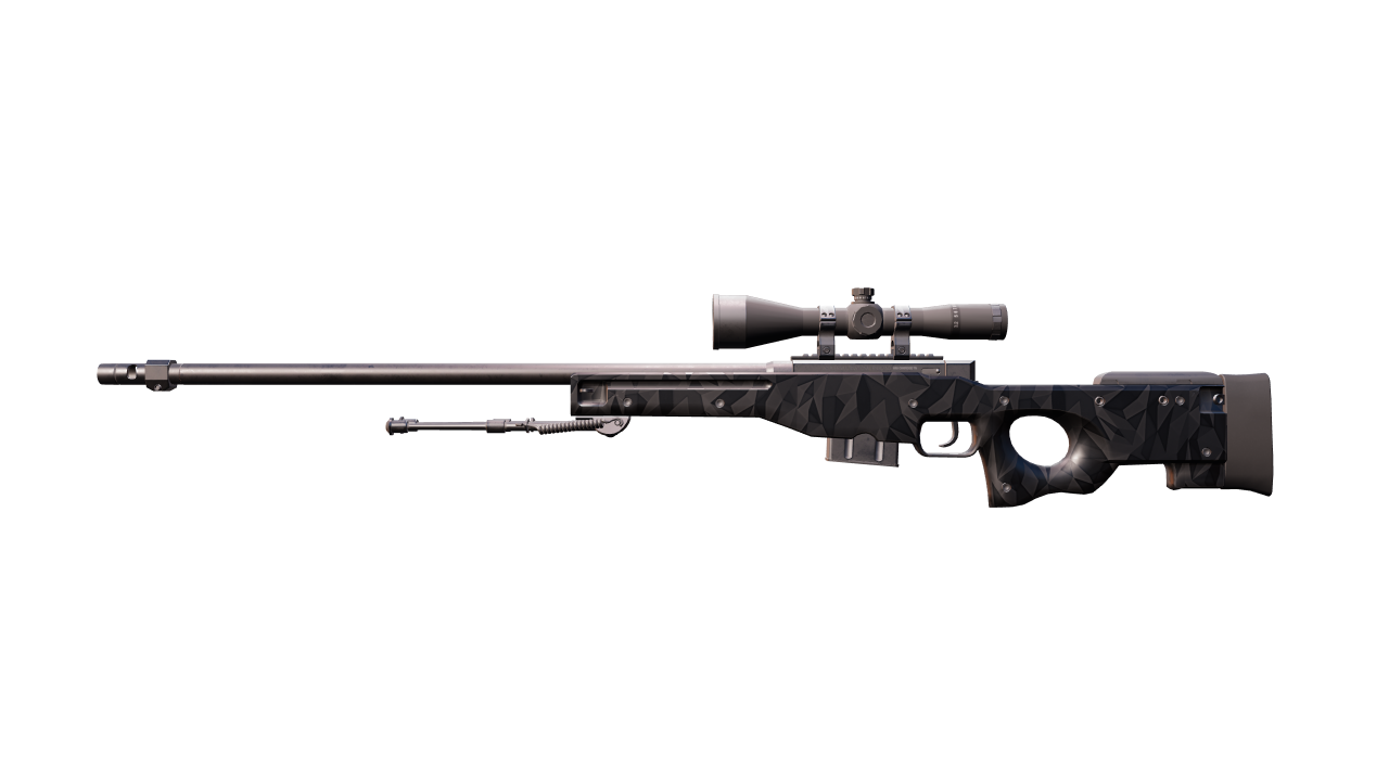 Front view of AWP | Graphite