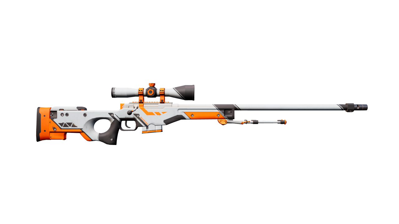 Back view of AWP | Asiimov