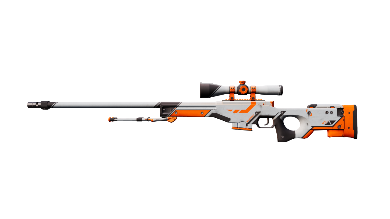 Front view of AWP | Asiimov