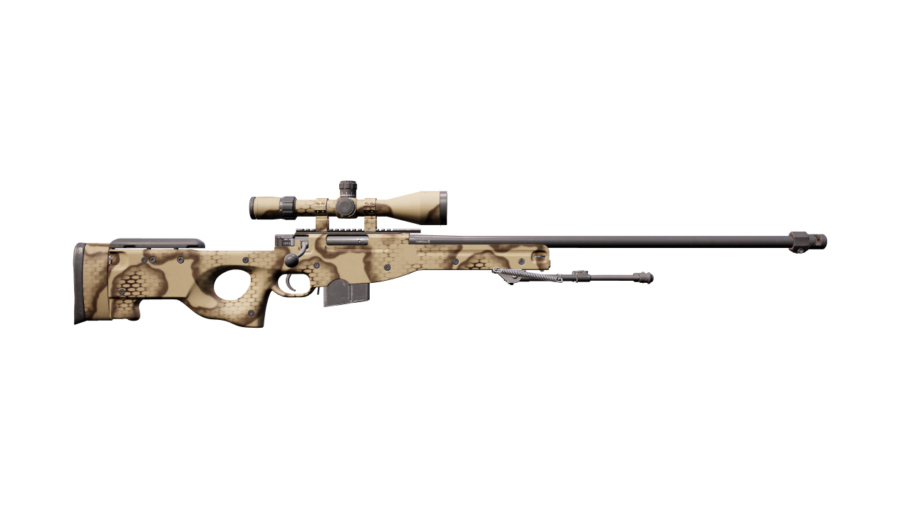 Back view of AWP | Snake Camo