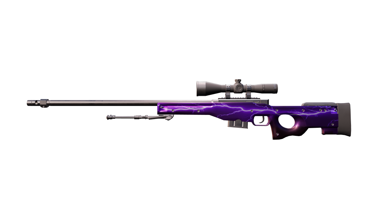 Front view of AWP | Lightning Strike