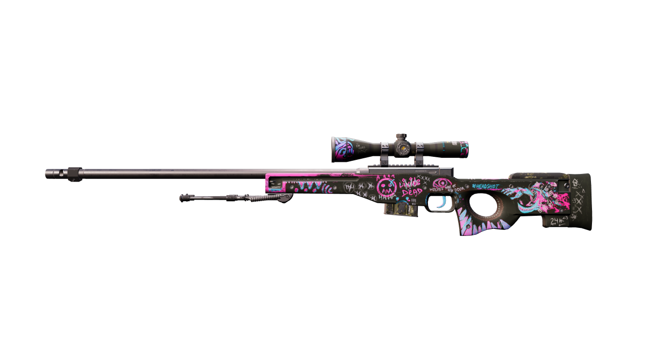 Front view of AWP | Fever Dream