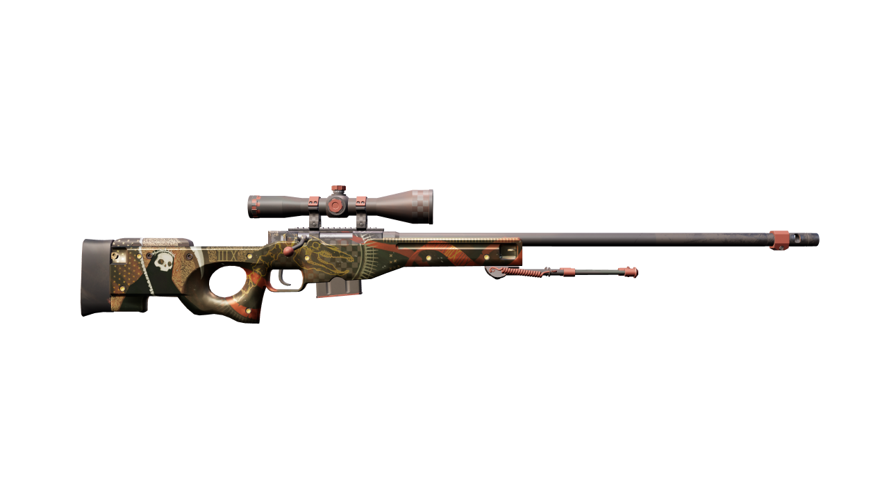 Back view of AWP | Mortis