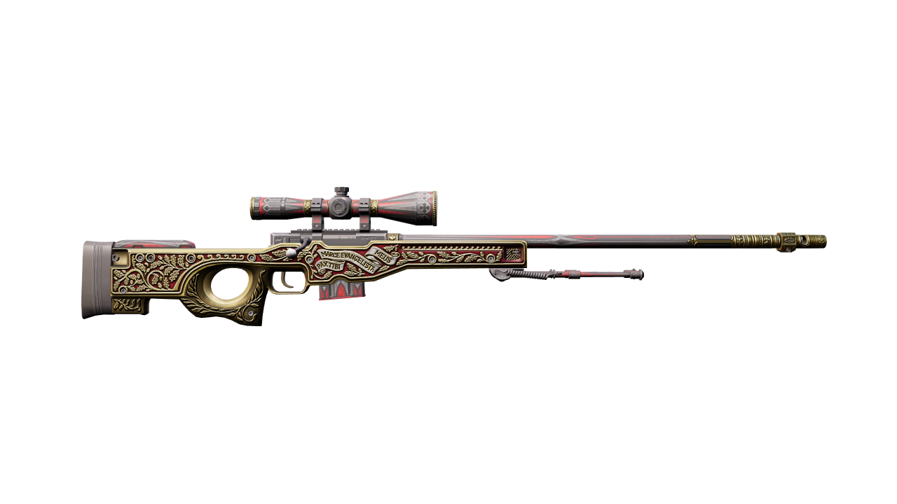 Back view of AWP | The Prince
