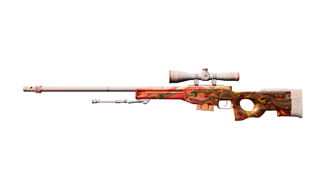 Front view of AWP | Desert Hydra